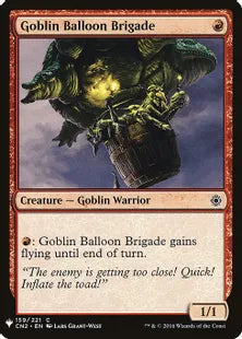 《ゴブリン気球部隊/Goblin Balloon Brigade》[MB1] 赤C