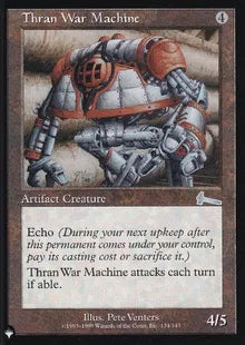 《スランの戦争機械/Thran War Machine》[The List] 茶U