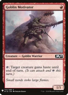《ゴブリンの激励者/Goblin Motivator》[MB1] 赤C