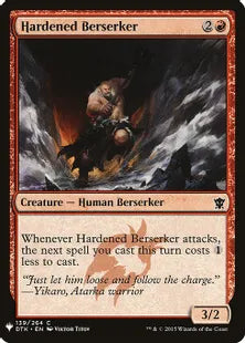 《鍛えられた狂戦士/Hardened Berserker》[MB1] 赤C