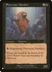 《ファイレクシアの監視者/Phyrexian Monitor》[The List] 黒C