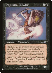 《ファイレクシアのうろつくもの/Phyrexian Prowler》[The List] 黒U