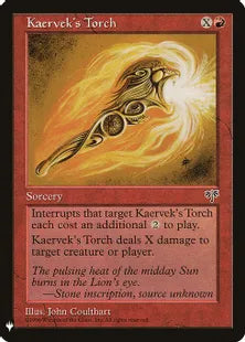 《ケアヴェクの火吹き/Kaervek's Torch》[MB1] 赤C