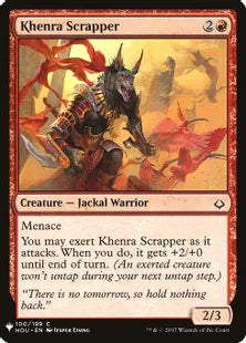 《ケンラの潰し屋/Khenra Scrapper》[MB1] 赤C