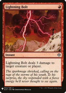 《稲妻/Lightning Bolt》(E01版)[MB1] 赤U