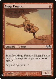 《モグの狂信者/Mogg Fanatic》[MB1] 赤U