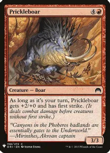 《トゲイノシシ/Prickleboar》[MB1] 赤C