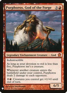 《鍛冶の神、パーフォロス/Purphoros, God of the Forge》[MB1] 赤R