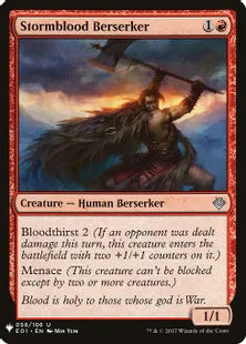 《嵐血の狂戦士/Stormblood Berserker》[MB1] 赤U