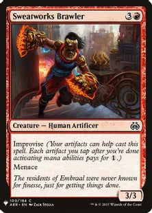 《搾取工区の喧嘩屋/Sweatworks Brawler》 [MB1] 赤C