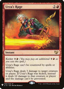 《ウルザの激怒/Urza's Rage》[MB1] 赤R