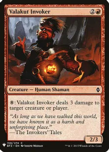 《ヴァラクートの発動者/Valakut Invoker》[MB1] 赤C