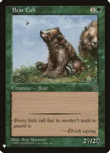 《仔熊/Bear Cub》[MB1] 緑C