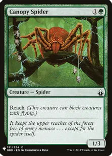 《梢の蜘蛛/Canopy Spider》[MB1] 緑C