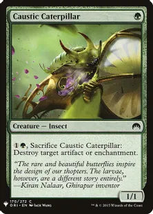 《苛性イモムシ/Caustic Caterpillar》[MB1] 緑C