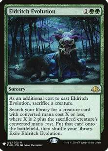 《異界の進化/Eldritch Evolution》[MB1] 緑R