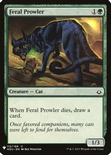 《残忍な野猫/Feral Prowler》[MB1] 緑C