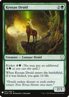《クローサのドルイド/Krosan Druid》[MB1] 緑C