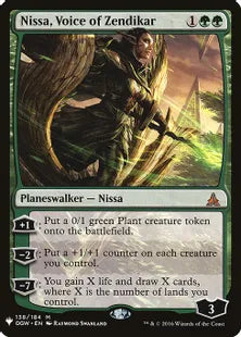 《ゼンディカーの代弁者、ニッサ/Nissa, Voice of Zendikar》[MB1] 緑R