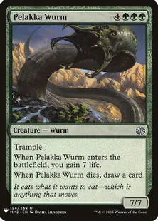 《ペラッカのワーム/Pelakka Wurm》[MB1] 緑U