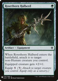 《薔薇棘の矛槍/Rosethorn Halberd》[MB1] 緑C