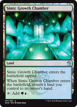 《シミックの成長室/Simic Growth Chamber》[GK2-GU] 土地U