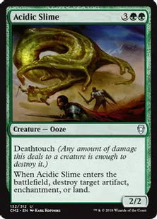 《酸のスライム/Acidic Slime》[CM2] 緑U