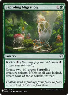 《苗木の移牧/Saproling Migration》[MB1] 緑C