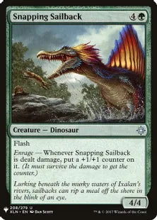 《噛み付く帆背びれ/Snapping Sailback》[MB1] 緑U