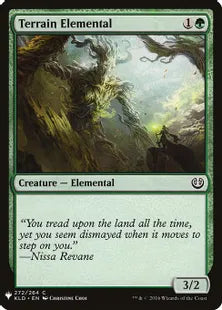 《地形の精霊/Terrain Elemental》[MB1] 緑C
