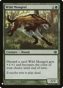 《野生の雑種犬/Wild Mongrel》[MB1] 緑C