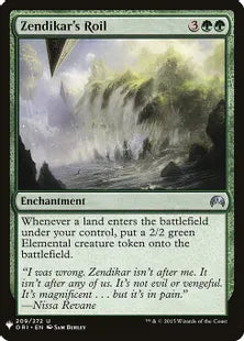 《ゼンディカーの乱動/Zendikar's Roil》[MB1] 緑U