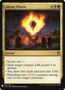 《アブザンの魔除け/Abzan Charm》[MB1] 金U