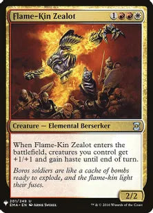 《炎の血族の盲信者/Flame-Kin Zealot》[MB1] 金U