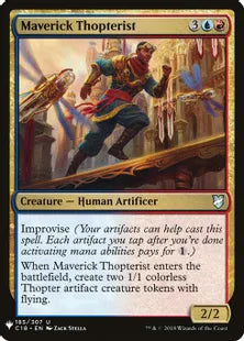 《異端の飛行機械職人/Maverick Thopterist》[MB1] 金U