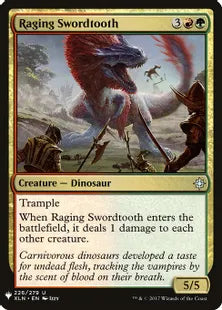 《怒り狂う長剣歯/Raging Swordtooth》[MB1] 金U