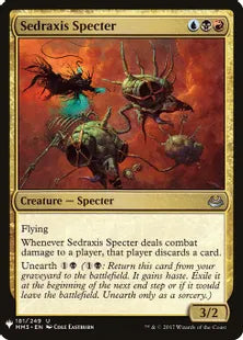 《セドラクシスの死霊/Sedraxis Specter》[MB1] 金U