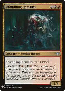 《よろめく死体/Shambling Remains》[MB1] 金U
