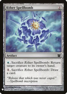 《上天の呪文爆弾/AEther Spellbomb》[MB1] 茶C
