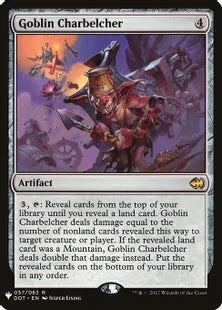 《ゴブリンの放火砲/Goblin Charbelcher》[MB1] 茶R