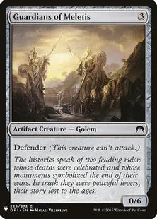 《メレティスの守護者/Guardians of Meletis》[MB1] 茶C
