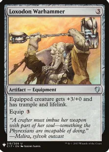 《ロクソドンの戦槌/Loxodon Warhammer》[MB1] 茶U