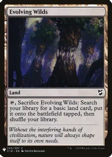《進化する未開地/Evolving Wilds》[MB1] 土地C