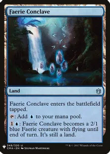 《フェアリーの集会場/Faerie Conclave》[MB1] 土地U