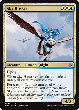 《空の軽騎兵/Sky Hussar》[GK2-WU] 金U