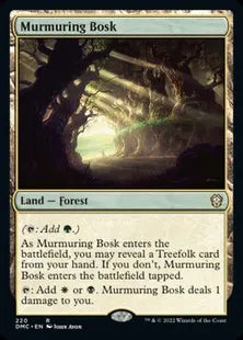 《つぶやき林/Murmuring Bosk》[DMC] 土地R