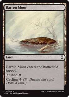 《やせた原野/Barren Moor》[CM2] 土地C