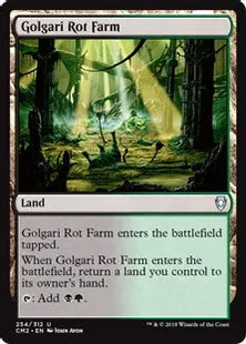 《ゴルガリの腐敗農場/Golgari Rot Farm》[CM2] 土地U