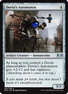 《ドビンの自動機械/Dovin's Automaton》[RNA] 茶U