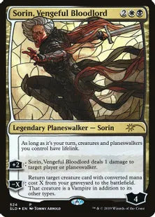 《復讐に燃えた血王、ソリン/Sorin, Vengeful Bloodlord》[Secret Lair] 金(524)